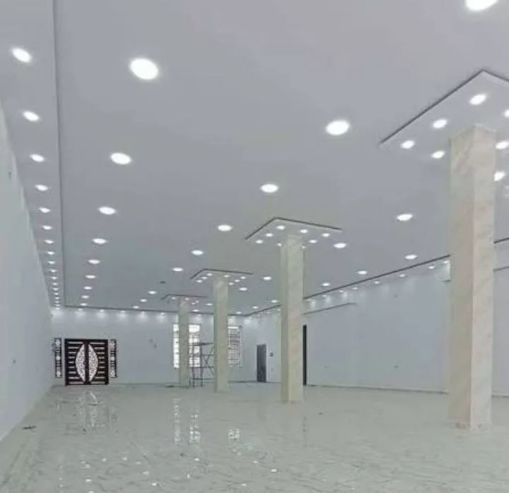 النتيجة النهائية بعد تنفيذ أعمال الكهرباء والإنارة